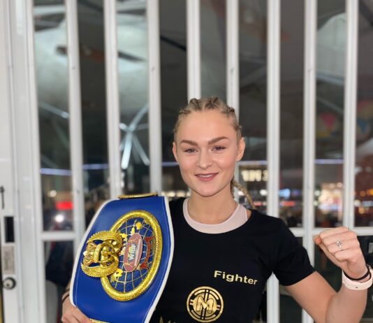 Sarah Liegmann gewinnt WIBF Intercontinental Titel + GBU Intercontinental Titel