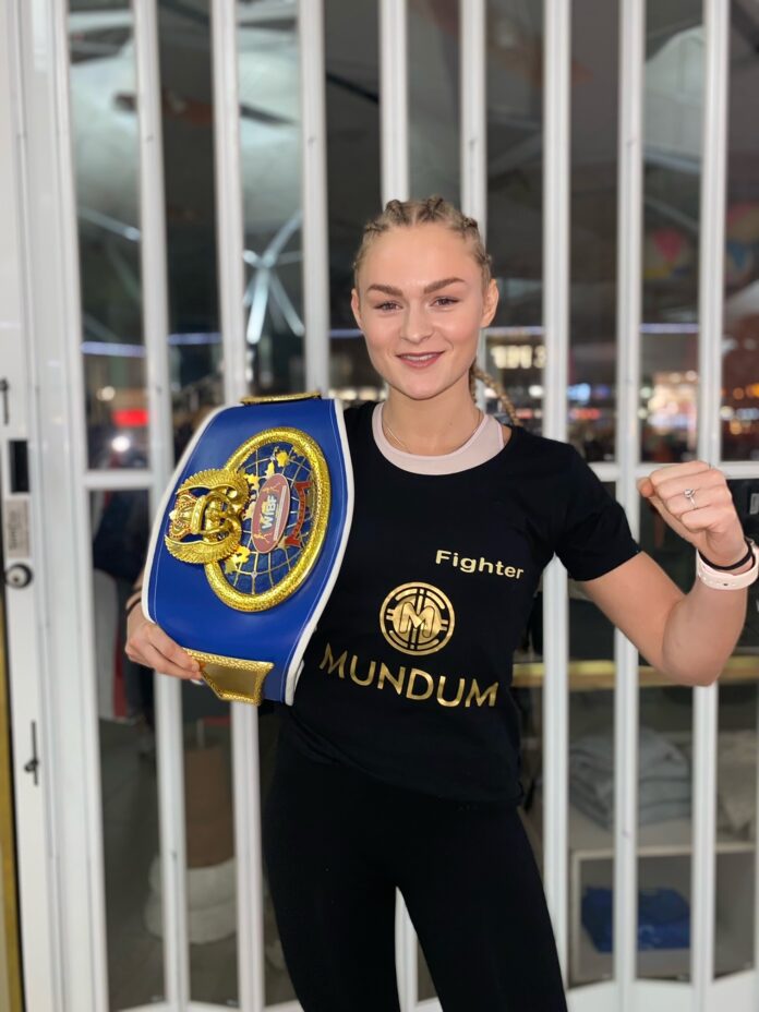 Sarah Liegmann gewinnt WIBF Intercontinental Titel + GBU Intercontinental Titel